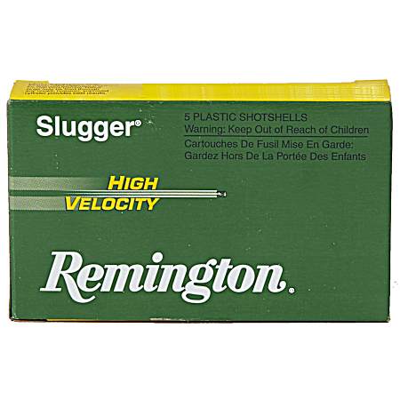 20 Ga 2.75 in Slugger High Velocity Rifled Slugs - 5 Rds