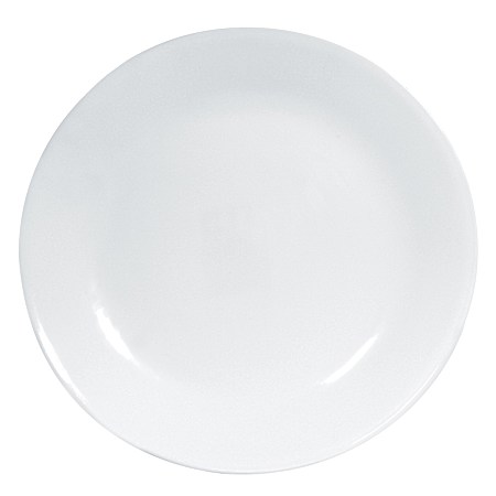 Livingware 10.25 in Winter Frost White Dinner Plate