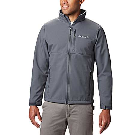 Men's Ascender Collegiate Graphite Softshell Jacket