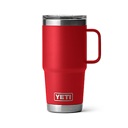 Rambler 20 oz Rescue Red Travel Mug W/MagSlider Lid