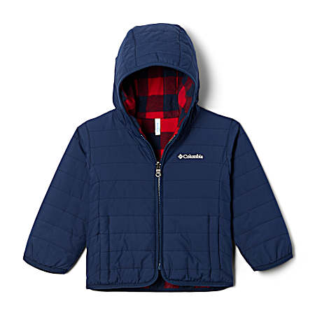 Toddler Collegiate Navy Double Trouble Reversible Jacket