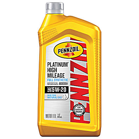 Platinum High Mileage Full Synthetic Motor Oil