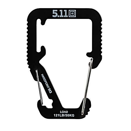Black Hardpoint M3 Carabiner