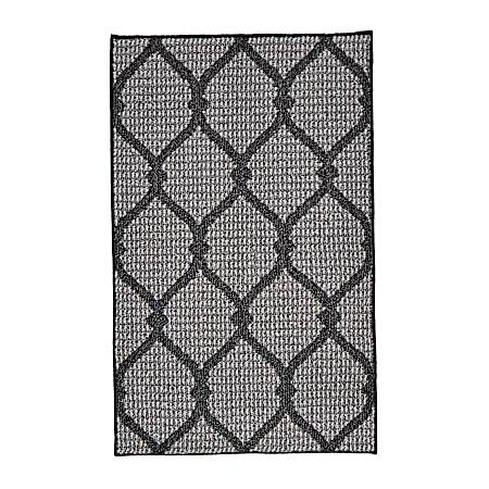 Cottage Kristabel Ebony Stone & linen Mat