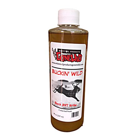 8 oz Buckin Wild Buck Rut Urine