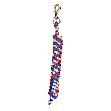 10 ft. Red, White & Blue Poly Lead Rope