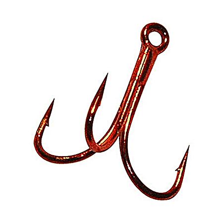Treble Hooks - Red