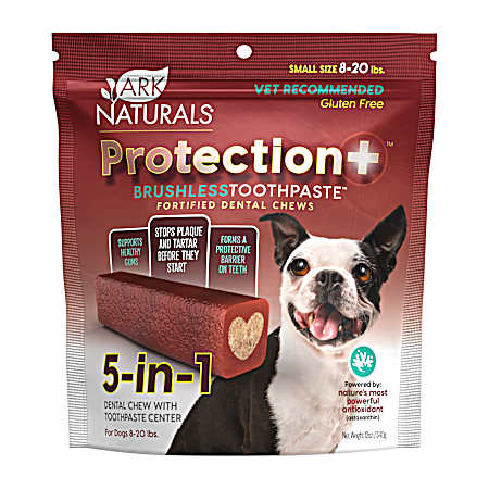 Protection+ Small Brushless Toothpaste Fortified Dental Chews for Dogs