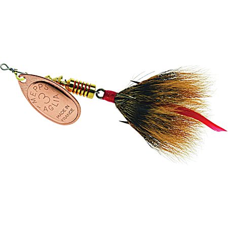 Copper/Brown Dressed Aglia Spinner