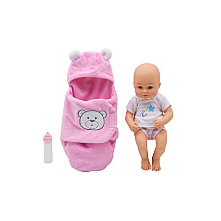Dream Collection 12 in Newborn Baby Doll w/ Swaddle - Assorted