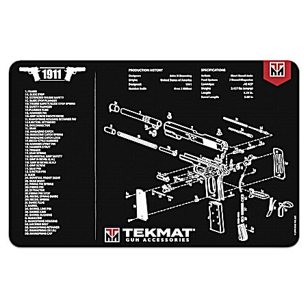 Tekmat - 1911 - Gun Cleaning Mat