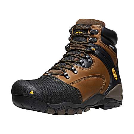 Men's Black Louisville 6 in Steel Toe Boots