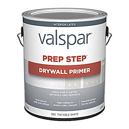 990 Tintable White Prep Step Interior Latex Drywall Primer
