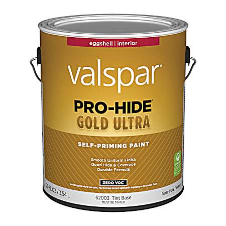 Ultra 1 gal 62003 Tint Base Interior Eggshell Self-Priming Latex Paint