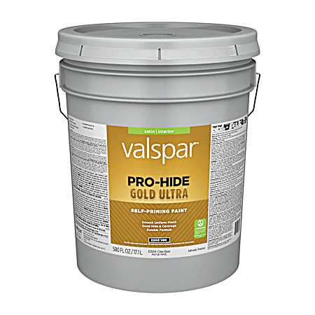 Pro-Hide Gold 580 fl oz Self-Priming Clear Base Ultra Interior Satin Paint