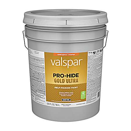 Pro-Hide Gold 620 fl oz Self-Priming Pastel Base Ultra Interior Semi-Gloss Paint