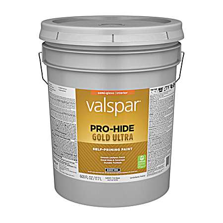 Pro-Hide Gold 600 fl oz Self-Priming Tint Base Ultra Interior Semi-Gloss Paint