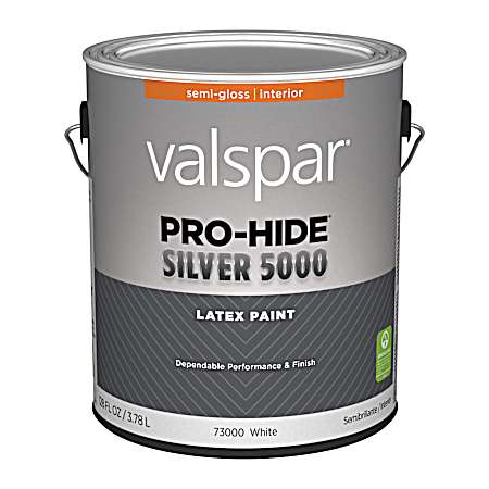 5000 1 gal 73000 White Interior Semi-Gloss Paint