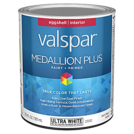 22002 Ultra White Interior Eggshell Paint & Primer