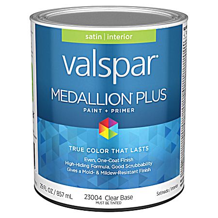 23004 Clear Base Interior Satin Paint & Primer