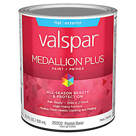 Pastel Base Exterior Latex Paint & Primer