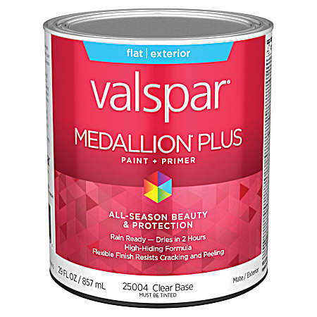 Clear Base Exterior Latex Paint & Primer