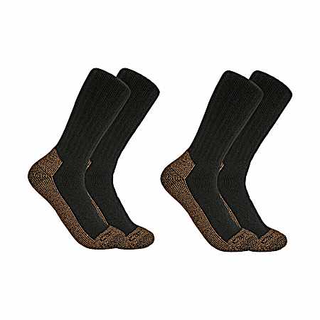 Men's Midweight Steel Toe Boot Socks - 2 Pk