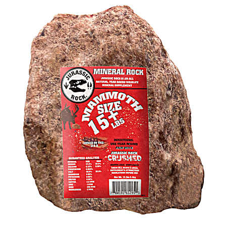 Mammoth Size Year-Round Deer Mineral Rock