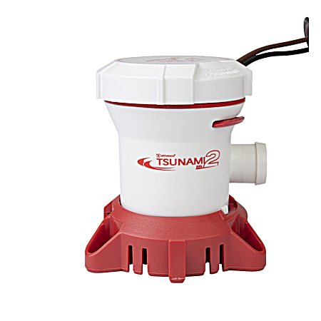 Tsunami MK2 500 Non-Auto Bilge Pump w/ 12V Threaded Outlet