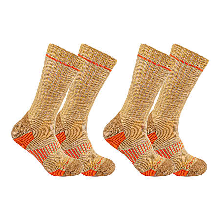 Men's All Terrain Full Cushion Boot Socks - 2 Pk