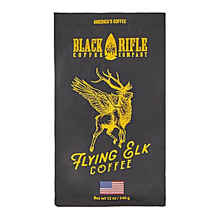 12 Oz Flying Elk Whole Bean Coffee