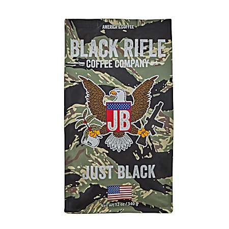12 oz Just Black Ground Coffee