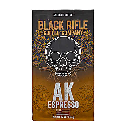 12 oz AK-47 Espresso Ground Coffee
