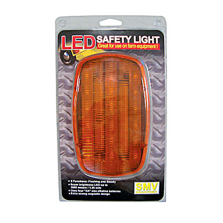 Amber 2-Function LED Safety Light