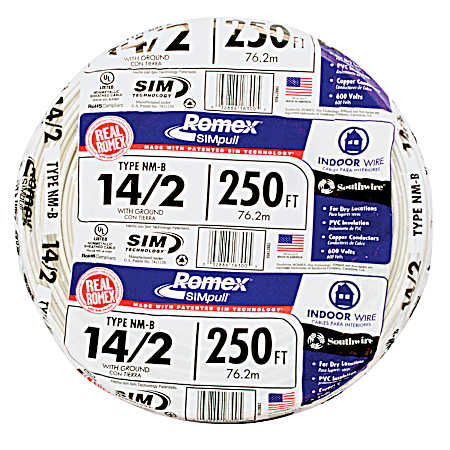 SIMpull NM-B Indoor Building Wire - 14/2