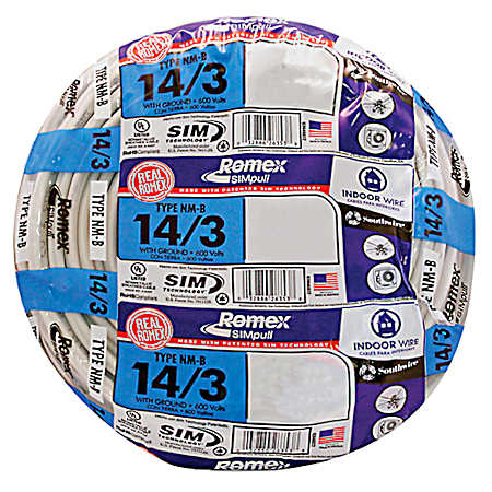SIMpull NM-B Indoor Building Wire - 14/3