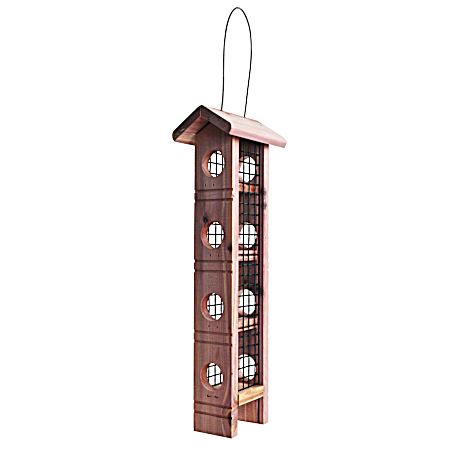 Cedar Wild Bird Suet Plug Feeder