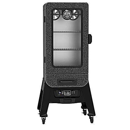 3-Series Digital Vertical Smoker - Silver Hammertone