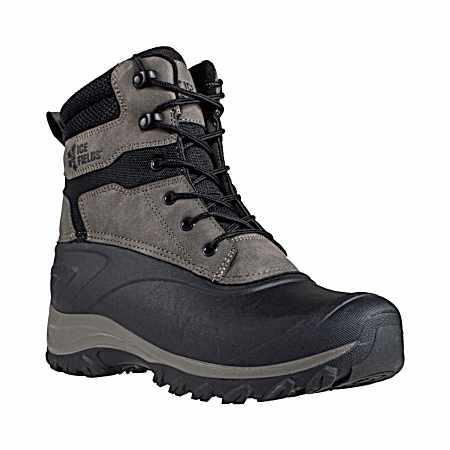Men's Grey Carl Boots