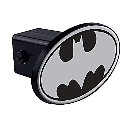 Batman - Gray Oval Hitch Cover