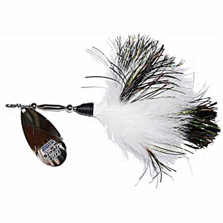 White Nickel Single Girl Musky Bait