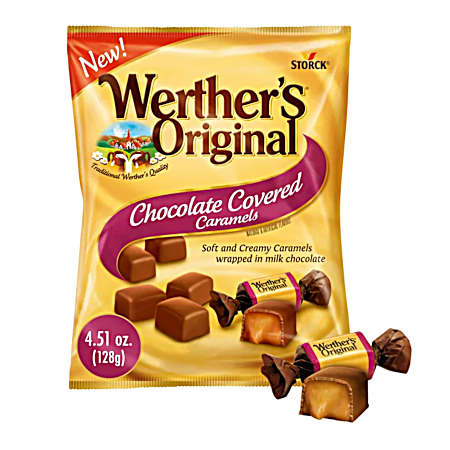 4.51 oz Chocolate Covered Caramels