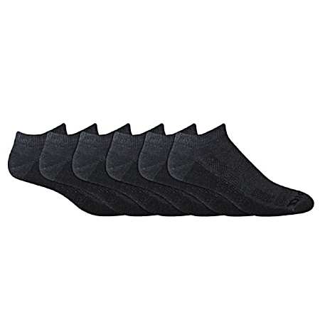 Men's Ultra No Show Socks - 6 Pk