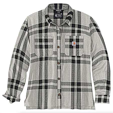 Women's Midweight Rugged Flex Long Sleeve Flannel Shirt