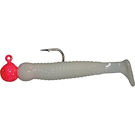 Whip'r Shad - Pink/White