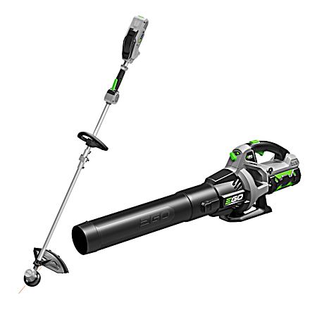 POWER+ 15 in String Trimmer & 530 CFM Blower Combo Kit