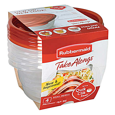 3.2-Cup TakeAlongs Containers - 4 Pk.