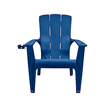 Deluxe Adirondack Chair - Waterloo Blue