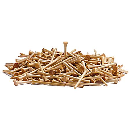 Natural Wood Golf Tees