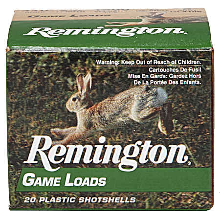 12 Gauge Game Load 2-3/4'' 8 Shot Shotshells - 25 Rounds